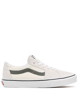 Vans UA SK8-Low - Khaki/Cream, Khaki/Cream, Size 6, Men