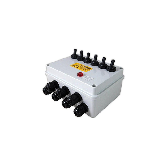 Aquacadabra 6-WAY POND GARDEN SWITCH BOX