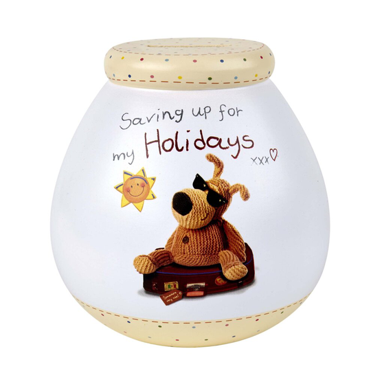 Boofle Holiday Pots Of Dreams Money Pot Pennies Box Christmas Birthday Gift