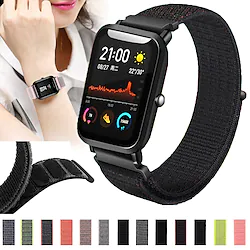 Stretchy Nylon Watch Bands Compatible with Amazfit GTS/GTS2/GTS 3/GTS 2e/GTS 2 mini/GTS 4 mini 20MM Loop Elastic Straps for Bip U Pro/Bip/Bip Lite/Bip S/Bip S lite/Bip U Bip 3/Bip 3 Pro for Women Men Lightinthebox