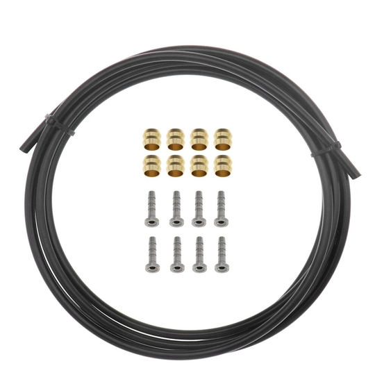 2.5M Bike Hydraulic Brake Hose Olive Inset Repair Kit Compatible with BH90 Brake