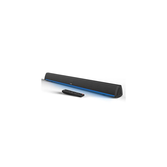 Sound Bar for TV, i-box Calibro Bluetooth Soundbar with RGB LED Display, Air Tube & 2.0 Channel Amplifier Wireless with Remote Control for TV an