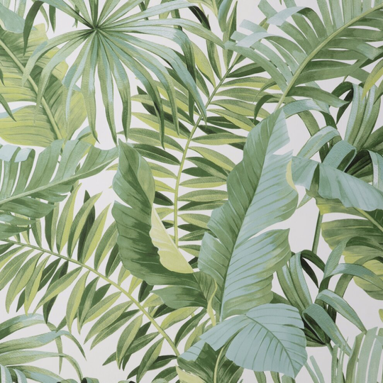 Fine Decor Maui Green Wallpaper FD42850