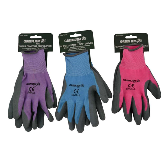 Super Comfort Grip Gloves - Small - Purple