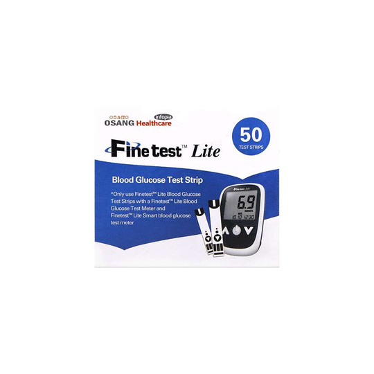 Fine Test Lite Blood Glucose Test Strip 50