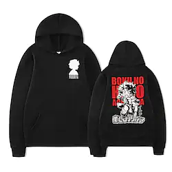 Inspired by My Hero Academia Midoriya Izuku Deku Hoodie Cartoon Manga Anime Front Pocket Graphic Hoodie For Men's Women's Unisex Adults' Hot Stamping 100% Polyester Lightinthebox