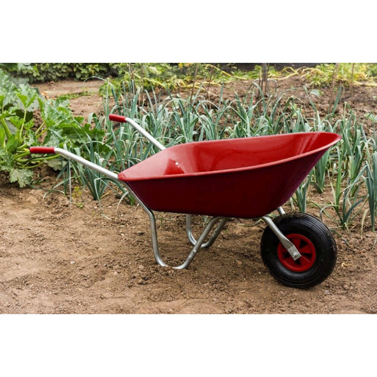 Ambassador Boxed Wheelbarrow 85L Red [WB5]