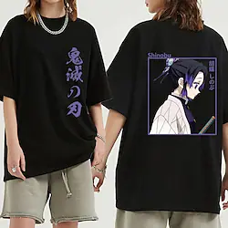Inspired by Demon Slayer: Kimetsu no Yaiba Kochou Shinobu T-shirt Cartoon Manga Anime Harajuku Graphic Kawaii T-shirt For Men's Women's Unisex Adults' Hot Stamping 100% Polyester Lightinthebox