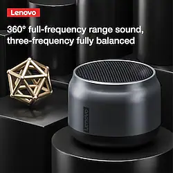 Lenovo Wireless Speaker K3 Portable Hifi Bluetooth Wireless Speaker Waterproof USB Outdoor Loudspeaker Music Surround Bass Box Mic Lightinthebox