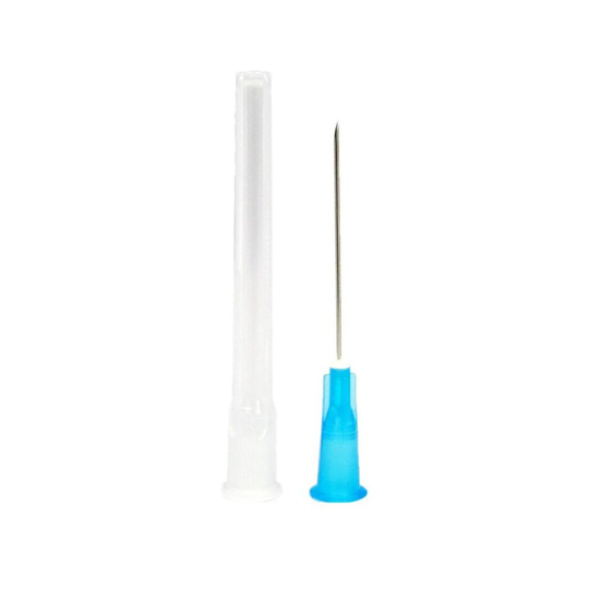 23g Blue 1.25 inch BD Microlance Needles Box of 100