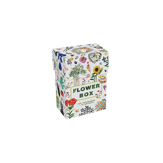 Flower Box: 100 Postcards by 10 artists
