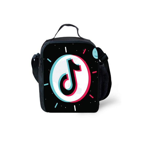 (07) TIK TOK Insulat Lunch Bag School Student Lunchbox