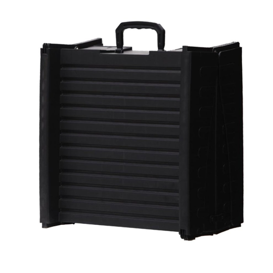 @Pet Folding Foldable Dog Pet Ramp Travel Car Van Stairs 152 cm Black 10051