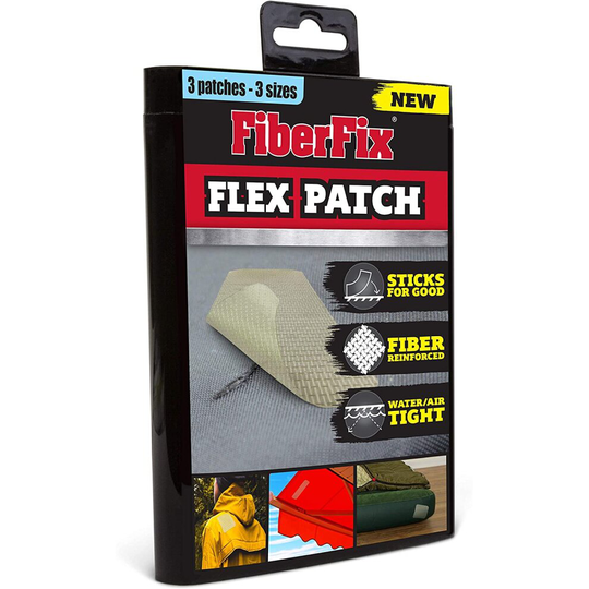 FiberFix Flex Patch 39201GBR - Waterproof repair Ponds Pools Hot Tubs Dinghys