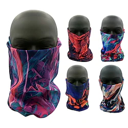 Neck Gaiter Neck Tube Neck Gaiter Neck Tube Bandana Sports Scarf Face Mask Breathable Quick Dry Moisture Wicking Soft Bike / Cycling Green Blue Rosy Pink for Men's Women's Adults' Camping / Hiking Lightinthebox