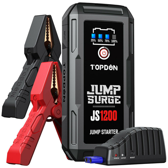Jump Starter TOPDON JUMPSURGE1200 10000mAh Peak 1200A 12V Car Starter Lithium Battery Booster