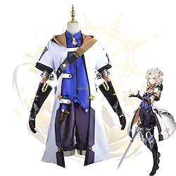 Inspired by Genshin Impact Albedo Anime Cosplay Costumes Japanese Halloween Cosplay Suits Costume For Men's Women's Lightinthebox