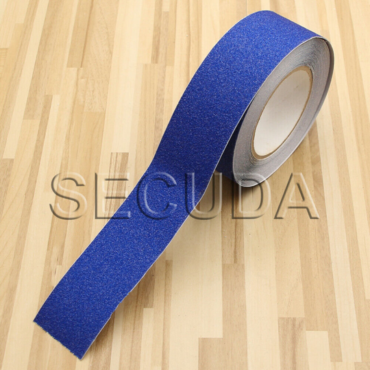 75mm Blue Anti Slip Tape Grip Adhesive Sticky Backed Non Slip Safety