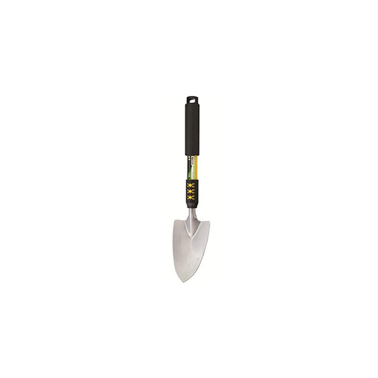 Hand Held Carbon Steel Gardening TROWEL with Soft Cushion Grip