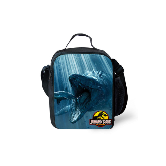 (Style 12) Jurassic World Lunch Bags Thermal Insulated Cooler