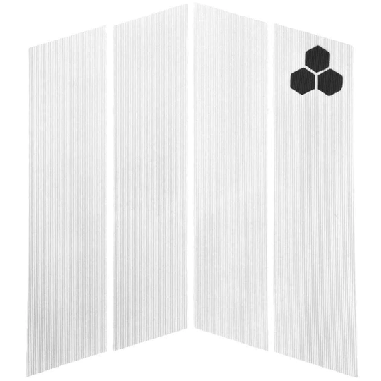 Channel Islands 4 Piece Front Foot Surfboard Grip Pad - White