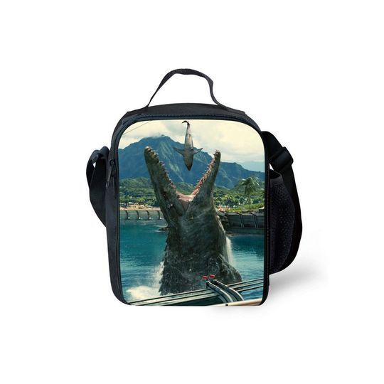 (Pattern 06) Jurassic World Lunch Bags Thermal Insulated Box