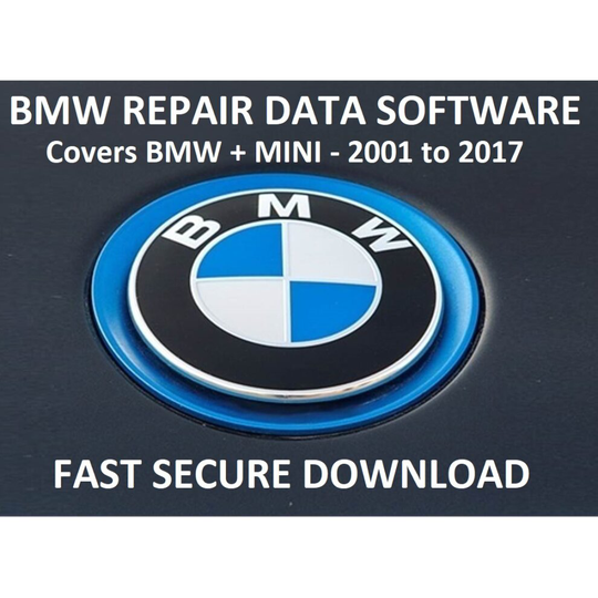BMW ISTA Workshop Repair Manual Software - all BMW's 1981 to 2017