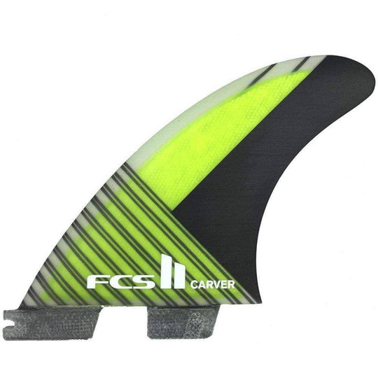 FCS II Carver PC Carbon Tri Surfboard Fins