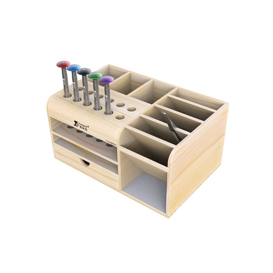 Toolguide T-GJ-MS001 Wooden Tool Tidy Station For Phone Repair