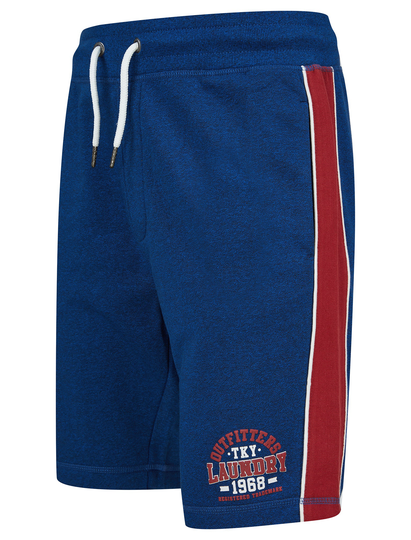 Jogger Shorts Edit Grindle Jogger Shorts with Contrast Panels in Blue - Tokyo Laundry / S - Tokyo Laundry