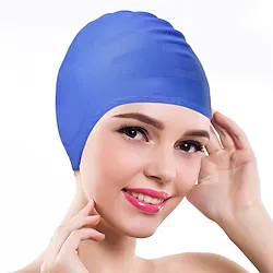 Swim Cap for Adults Silicone Soft Comfortable Durable Swimming Surfing Lightinthebox