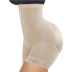 Lover-Beauty Women High Waist Body Shaper Butt Lifter Firm Control Shapewear Boyshorts Lightinthebox