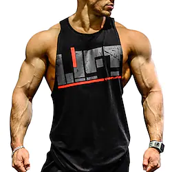 Men's Running Tank Top Sleeveless Tee Tshirt Athletic Breathable Quick Dry Moisture Wicking Gym Workout Running Active Training Sportswear Activewear Black Blue Yellow Lightinthebox