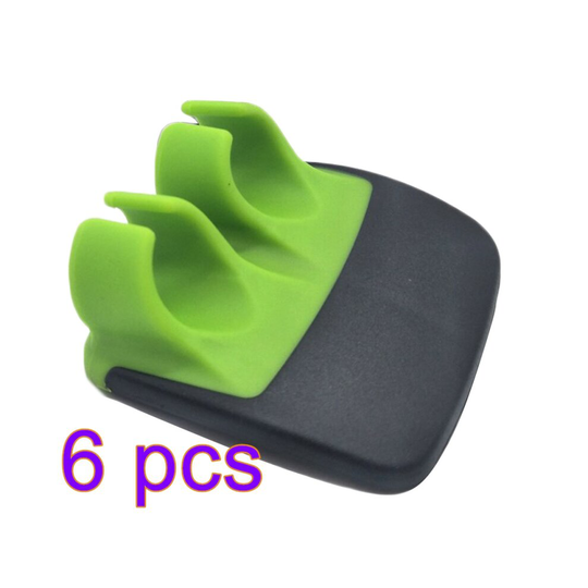 6pcs Hand Vegetable Peeler Peel Potato Carrot Cucumber Tool Non-Slip Fingertip Grips Kitchen Fruit Paml Peeler