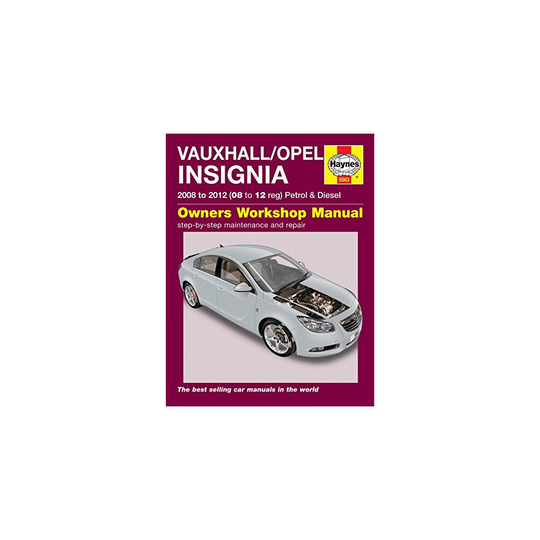 Vauxhall/Opel Insignia Service and Repair Manual: 08-12