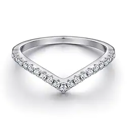 Wedding Ring Wedding Classic Rose Gold Silver S925 Sterling Silver Precious Stylish Simple 1PC Zircon Lightinthebox