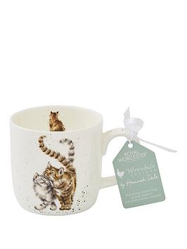 Royal Worcester Feline Good Mug