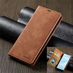 Luxury Leather Magnetic Flip Phone Case for Huawei P40 P30 P30 Lite P30 Pro Wallet Card Holder Book Cover P20 P20 Lite P20 Pro P Smart 2019 Mate 20 Mate 20 Lite Mate 20 Pro Lightinthebox