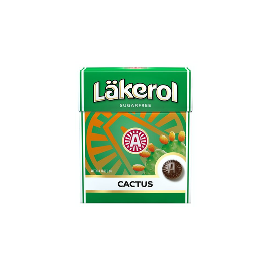 Cloetta Lakerol Sugar Free Pastilles 4 Boxes of 25g