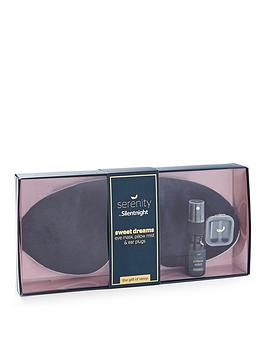Silentnight Serenity Sweet Dreams Sleep Set, Eyemask, Pillow Mist &Amp; Ear Plugs