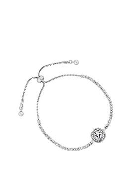 Jon Richard Silver Fine Slinky Toggle