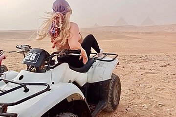 private Tour to Giza Pyramids ,Sphinx ,One Hour Quad Bike Ride, Camel Ride