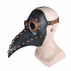 Plague Doctor Retro Vintage Punk Gothic Medieval Steampunk 17th Century Mask Masquerade Men's Women's Costume Vintage Cosplay Party / Evening Mask Masquerade Lightinthebox