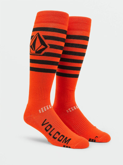 Men's Volcom Kootney Socks - Orange Shock