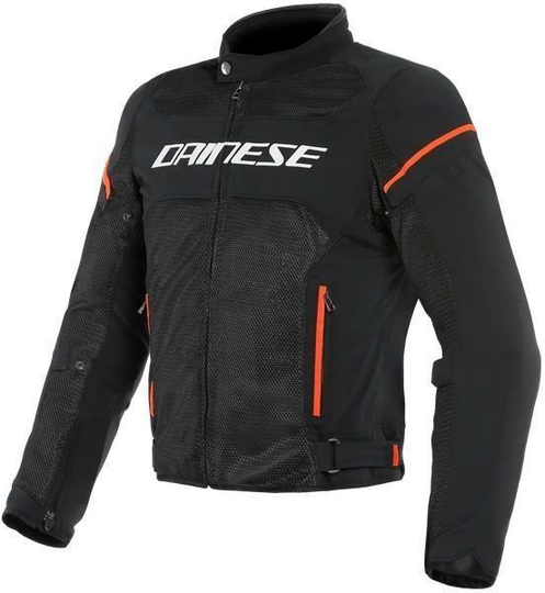 Dainese Air Frame D1 Tex Black/White/Fluo Red 58 Textile Jacket