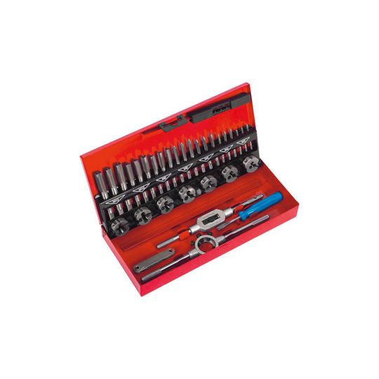 Sealey AK3015 Tap & Die Set 32pc Split Dies - Metric