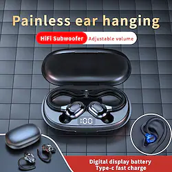 TWS-F8 True Wireless Headphones TWS Earbuds Ear Hook Bluetooth 5.2 Stereo with Charging Box IPX5 for Apple Samsung Huawei Xiaomi MI Yoga Camping / Hiking Everyday Use Mobile Phone Lightinthebox