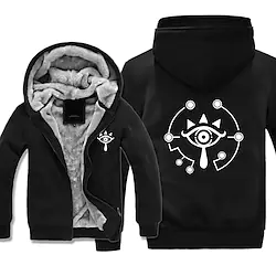 Inspired by The Legend of Zelda The Eye of Truth Hoodie Anime Outerwear Anime Graphic Outerwear For Men's Women's Unisex Adults' Hot Stamping 100% Polyester Casual Daily Lightinthebox