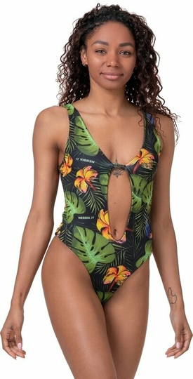 Nebbia High-Energy Monokini Jungle Green S