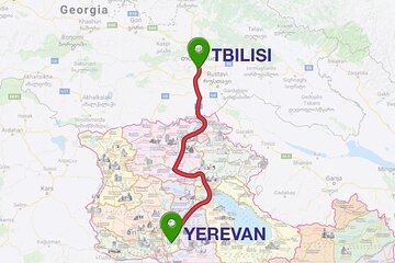 Transfer: From Yerevan to Tbilisi or vice versa